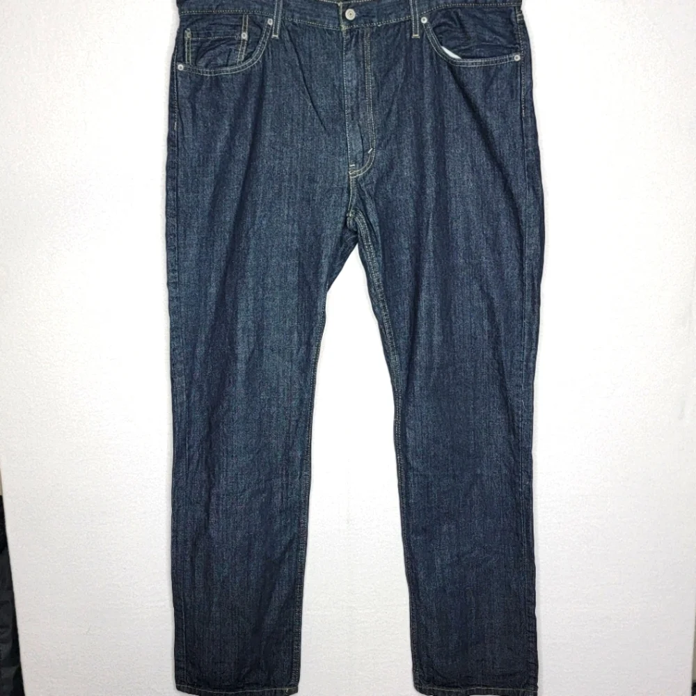 Men's Big & Tall Levi's 559 Blue Denim‎ Jeans SIZE 40X36. #849
